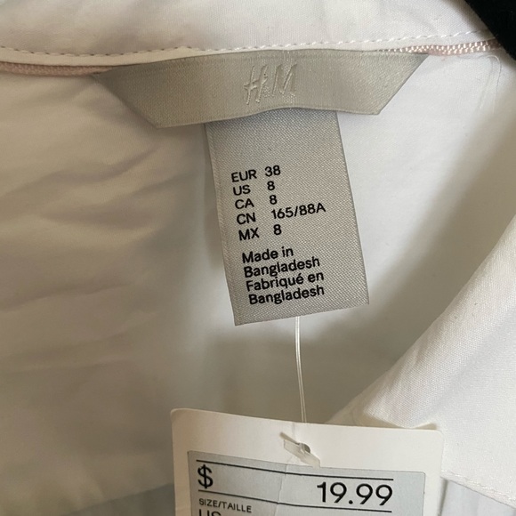 NWT white dress shirt - Picture 4 of 5